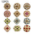 Lot Alloy Vintage Style Mixed Rhinestone Crystal Brooch