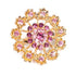 Lot Alloy Vintage Style Mixed Rhinestone Crystal Brooch