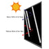 Blackout Window Film Privacy Static Cling Block UV Sleep Aid - millionsource