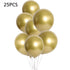 Metallic Chrome Party Balloons Wedding Shiny Balloon