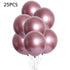 Metallic Chrome Party Balloons Wedding Shiny Balloon