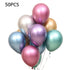 Metallic Chrome Party Balloons Wedding Shiny Balloon