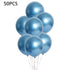 Metallic Chrome Party Balloons Wedding Shiny Balloon