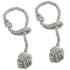 100% Woven Polyester Curtain Tiebacks Cotton Rope, 2 Pcs - millionsource