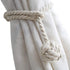 100% Woven Polyester Curtain Tiebacks Cotton Rope, 2 Pcs - millionsource