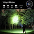 Flashlight Zoomable USB Rechargeable Super Bright Torch w/Battery - millionsource