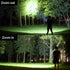 Flashlight Zoomable USB Rechargeable Super Bright Torch w/Battery - millionsource