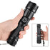 Flashlight Zoomable USB Rechargeable Super Bright Torch w/Battery - millionsource