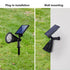 Waterproof LED Solar Lights Wall Light Garden Lawn Path Lamp - millionsource