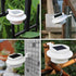 3 LED Solar Powered Gutter Light Outdoor Lamp - millionsource