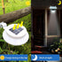 3 LED Solar Powered Gutter Light Outdoor Lamp - millionsource