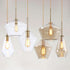 Adjustable Flush Mount Ceiling Light Glass Chandelier Hanging Lamp - millionsource