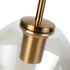 Adjustable Flush Mount Ceiling Light Glass Chandelier Hanging Lamp - millionsource