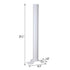 Outdoor LED Waterproof Solar Street Lights with Remote Control - millionsource