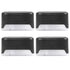 Waterproof Solar Deck Light for Outdoor Patio Stair Pathway, 4Pcs - millionsource