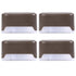 Waterproof Solar Deck Light for Outdoor Patio Stair Pathway, 4Pcs - millionsource
