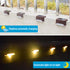 Waterproof Solar Deck Light for Outdoor Patio Stair Pathway, 4Pcs - millionsource