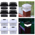 Solar Cap Post Light Outdoor Garden Landscape Lamp, 4Pcs - millionsource