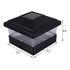 Solar Cap Post Light Outdoor Garden Landscape Lamp, 4Pcs - millionsource