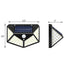 100 LED IP65 Outdoor Solar Wall Light PIR Motion Sensor Path Lamp - millionsource