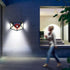 100 LED IP65 Outdoor Solar Wall Light PIR Motion Sensor Path Lamp - millionsource