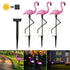 Waterproof Solar Flamingo LED Light Lawn Lamp Garden Decor Lights - millionsource