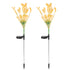 LED Solar Flower Light Landscape Tree Lamp 2Pcs - millionsource