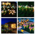 Waterproof Solar Garden Chrysanthemum Light Multi-Color Changing - millionsource