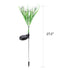 Waterproof Solar Garden Chrysanthemum Light Multi-Color Changing - millionsource