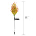 Solar Light Multi-Color Flickering Pine Lights with 2 Modes, 2Pcs - millionsource