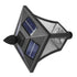 63in Vintage Solar Lamp Post Light with Planter Selectable Height - millionsource