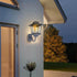 Solar Wall Lantern Wall Sconce Led Light Fixture with Wall Mount Kit - millionsource