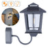 Solar Wall Lantern Wall Sconce Led Light Fixture with Wall Mount Kit - millionsource