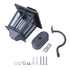 Solar Wall Lantern Wall Sconce Led Light Fixture with Wall Mount Kit - millionsource