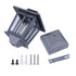 Solar Post Light Exterior Post Lantern with 3.5" Pier Mount Base - millionsource