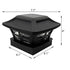 Solar Post Cap Lights Super Bright 2 LED Adjustable Light - millionsource