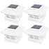 Solar Post Cap Lights Super Bright 2 LED Adjustable Light - millionsource