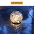 Waterproof Solar Post Cap Light Landscape Light Color Changing, 4Pcs - millionsource