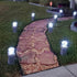 Waterproof Solar Post Cap Light Landscape Light Color Changing, 4Pcs - millionsource