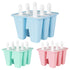 6 Hole Reusable Silicone Ice Cream DIY Mould Popsicle Molds - millionsource