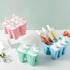 6 Hole Reusable Silicone Ice Cream DIY Mould Popsicle Molds - millionsource