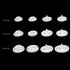 500set Plastic Resin Snap Button Fastener Kit - millionsource