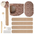Cat Tree Condo Tower Pet Play House with Scratching Posts - millionsource