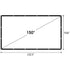Portable Foldable Wall Projector Screen Home Theater Outdoor - millionsource