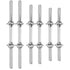 Adjustable Threaded Dumbbell Bar Fit 1 inch Standard Weight Plate - millionsource