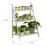 3-Tier Bamboo Plant Stand Folding Flower Pot Display Storage Rack - millionsource