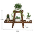 Wood Plant stand Multi Tier Flower Shelves Flower Pot Organizer - millionsource
