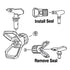 Reversible Airless Spray Gun Tips Nozzles For Titan Wagner Paint Sprayer - millionsource