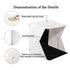 16" Foldable 70 LED Photo Studio Light Box Shooting Tent Kit - millionsource