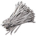 100PCs Metal Zip Ties Stainless Steel Self-Lock Ties Exhaust Wrap - millionsource